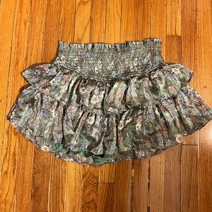 The Pants Store Smocked Mini skirt
